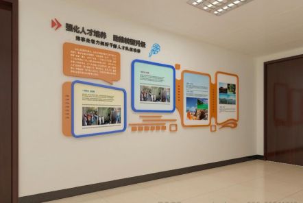 金堂如何才能设计出符合企业自身特征的文化墙？