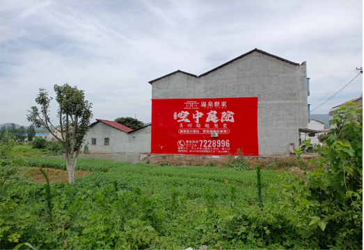 金堂做墙体广告的意义