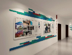 金堂企业文化墙用什么材料好？