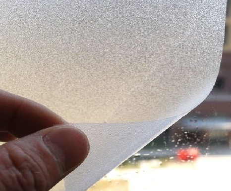 金堂玻璃门外面粘广告用什么材料好？